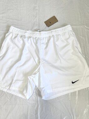 NEW Nike Court Victory Dri-Fit Tennis Shorts White Men's size 2XL FD5380-100
